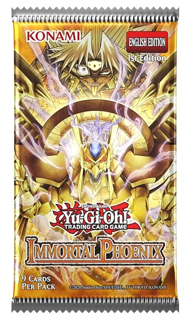 Yu-Gi-Oh! JCC - Display de Pack de Booster Immortal Phoenix (24 Boosters) - FR